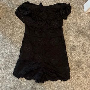 Bebe Lace Romper size 4